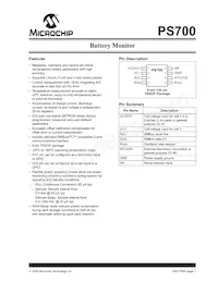 PS700T-I/ST Datasheet Cover