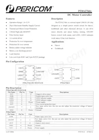 PT8A2766JTAEX Datasheet Cover