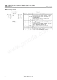 S-8232PCFT-T2-G數據表 頁面 6