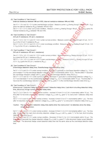 S-8241AEEMC-GEET2G Datasheet Pagina 17