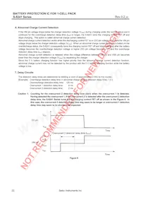 S-8241AEEMC-GEET2G Datasheet Pagina 22