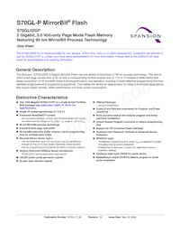 S70GL02GP13FFIV20 Datasheet Pagina 3