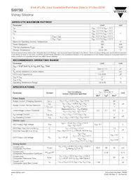 SI9730BBY-T1-E3 Datenblatt Seite 2