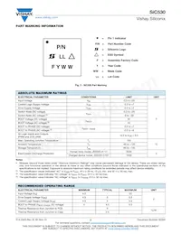 SIC530CD-T1-GE3 Datasheet Pagina 3