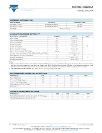 SIC780ACD-T1-GE3 Datasheet Page 3