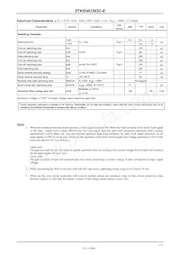 STK534U363C-E Datenblatt Seite 3
