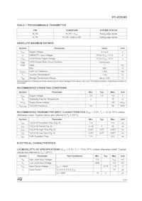 STLVDS385BTR Datasheet Page 3