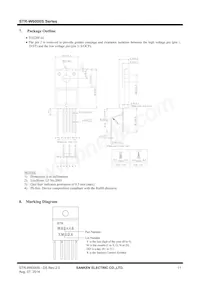 STR-W6072S數據表 頁面 11