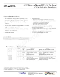 STR-W6253D Datasheet Pagina 2