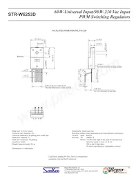 STR-W6253D Datasheet Pagina 11