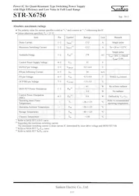 STR-X6756 Datasheet Pagina 2