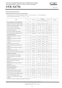 STR-X6756 Datasheet Pagina 3