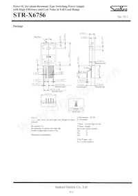 STR-X6756 Datasheet Pagina 9