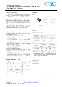 STR5A164D Datasheet Cover