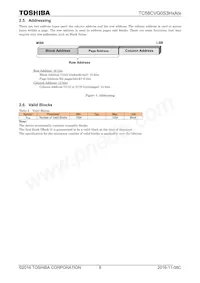 TC58CVG0S3HQAIE Datasheet Page 9