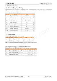 TC58CVG0S3HQAIE Datasheet Page 10