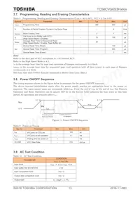 TC58CVG0S3HQAIE Datasheet Page 14