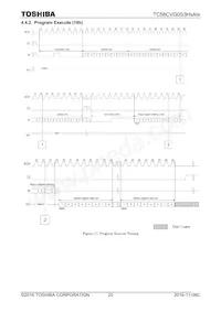 TC58CVG0S3HQAIE Datasheet Page 21