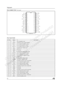 TDA7473A Datasheet Page 2