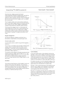 TEA1533P/N1 Datasheet Pagina 6