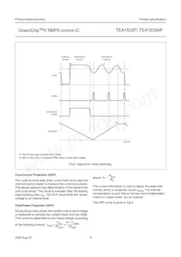 TEA1533P/N1 Datasheet Pagina 9