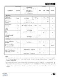 TOP210GN-TL Datasheet Pagina 11