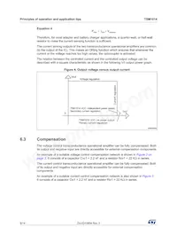 TSM1014ID Datasheet Page 8