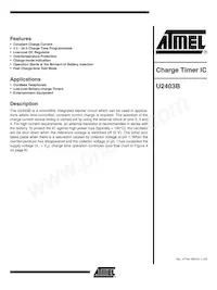 U2403B-MFP Datasheet Cover