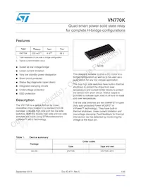 VN770KTR-E Datasheet Cover