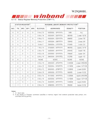 W25Q80BLSVIG Datenblatt Seite 16