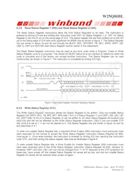 W25Q80BLSVIG Datenblatt Seite 23
