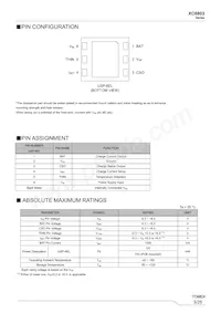 XC6803B4E14R-G Datasheet Pagina 3