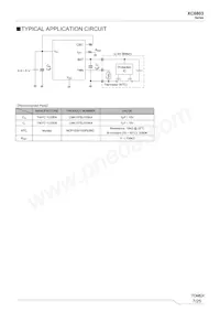 XC6803B4E14R-G Datasheet Pagina 7