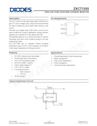 ZXCT1080E5TA Datenblatt Cover