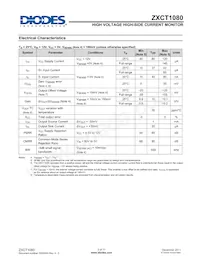 ZXCT1080E5TA Datasheet Pagina 3