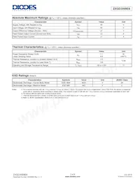 ZXGD3009E6TA Datasheet Page 3