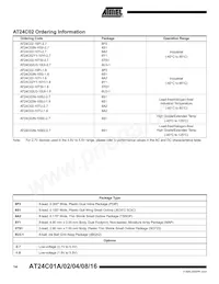 AT24C01AY1-10YU-2.7 Datasheet Pagina 14