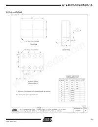 AT24C01AY1-10YU-2.7 Datasheet Pagina 23