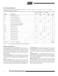 AT24C08AN-10SI-2.7-T Datenblatt Seite 4