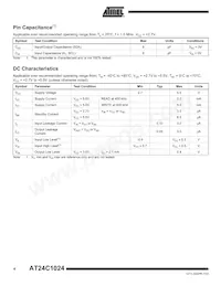 AT24C1024W-10SU-2.7-T數據表 頁面 4