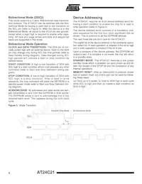 AT24C21-10SI-2.5 Datasheet Pagina 6