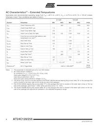 AT24C256W-10SI-2.7-T Datenblatt Seite 6