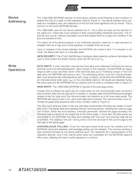 AT24C256W-10SI-2.7-T Datasheet Pagina 10