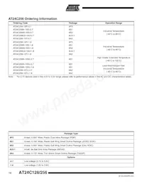 AT24C256W-10SI-2.7-T Datasheet Pagina 14