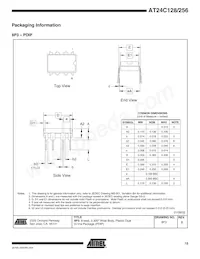 AT24C256W-10SI-2.7-T數據表 頁面 15