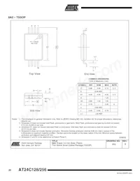 AT24C256W-10SI-2.7-T數據表 頁面 20