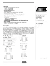 AT24C512W-10SI-2.7 Datenblatt Cover