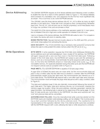 AT24C64AN-10SI-2.7-T Datasheet Pagina 9