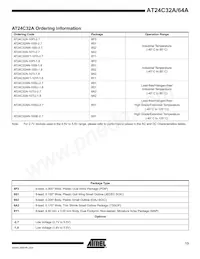 AT24C64AN-10SI-2.7-T數據表 頁面 13