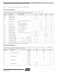 AT25256AW-10SI-2.7-T Datenblatt Seite 3